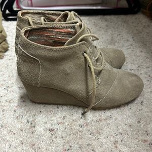 Tom Wedge Booties